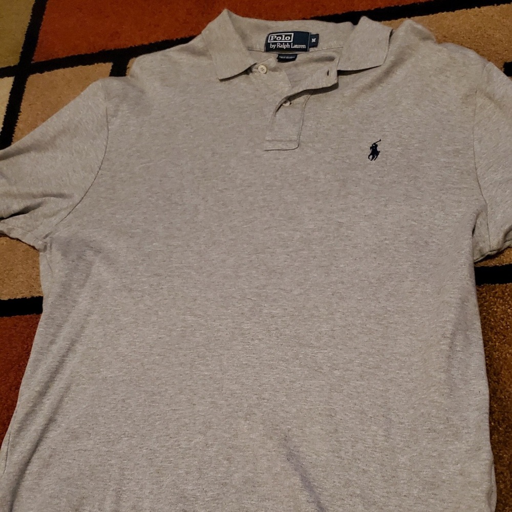 Grey Ralph Lauren polo